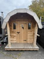 Hobbit-Sauna – Exclusieve sauna met een bijzonder design, Ophalen of Verzenden, Nieuw, Fins of Traditioneel, Complete sauna