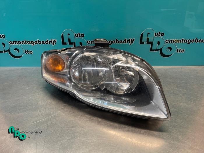 Koplamp rechts van een Audi A4 (A4 04-), Auto-onderdelen, Verlichting, Audi, Gebruikt, 3 maanden garantie, Ophalen of Verzenden