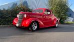 Hod rot  chevy coupé 1938, Auto's, Automaat, Achterwielaandrijving, Zwart, Leder en Stof