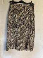 Zwarte /beige lange rok, gevoerd, rits aan de zijkant, 40,, Vêtements | Femmes, Jupes, Taille 38/40 (M), Enlèvement ou Envoi, Vila