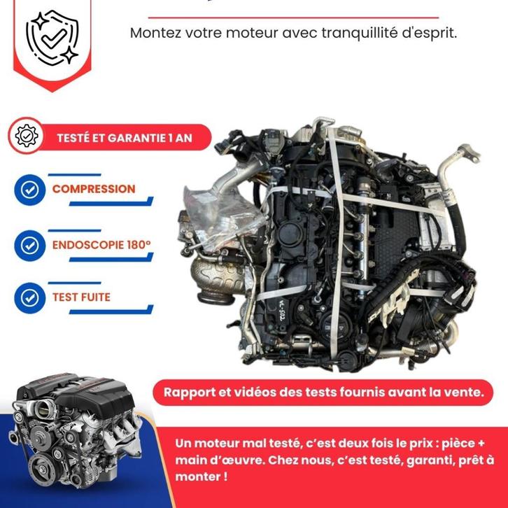 Complete motor Mercedes E-Klasse E200 E200 E220 W213, Auto-onderdelen, Motor en Toebehoren, Mercedes-Benz, Nieuw, Ophalen of Verzenden