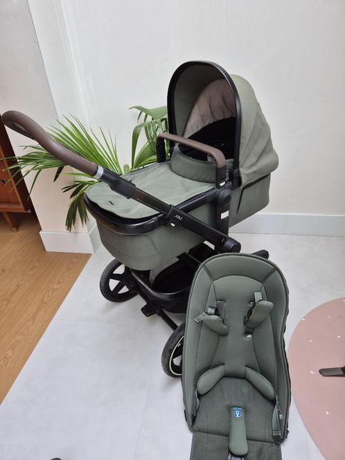 Joolz Day+, Kinderen en Baby's, Kinderwagens en Combinaties, Gebruikt, Kinderwagen, Overige merken, Met reiswieg, Verstelbare duwstang
