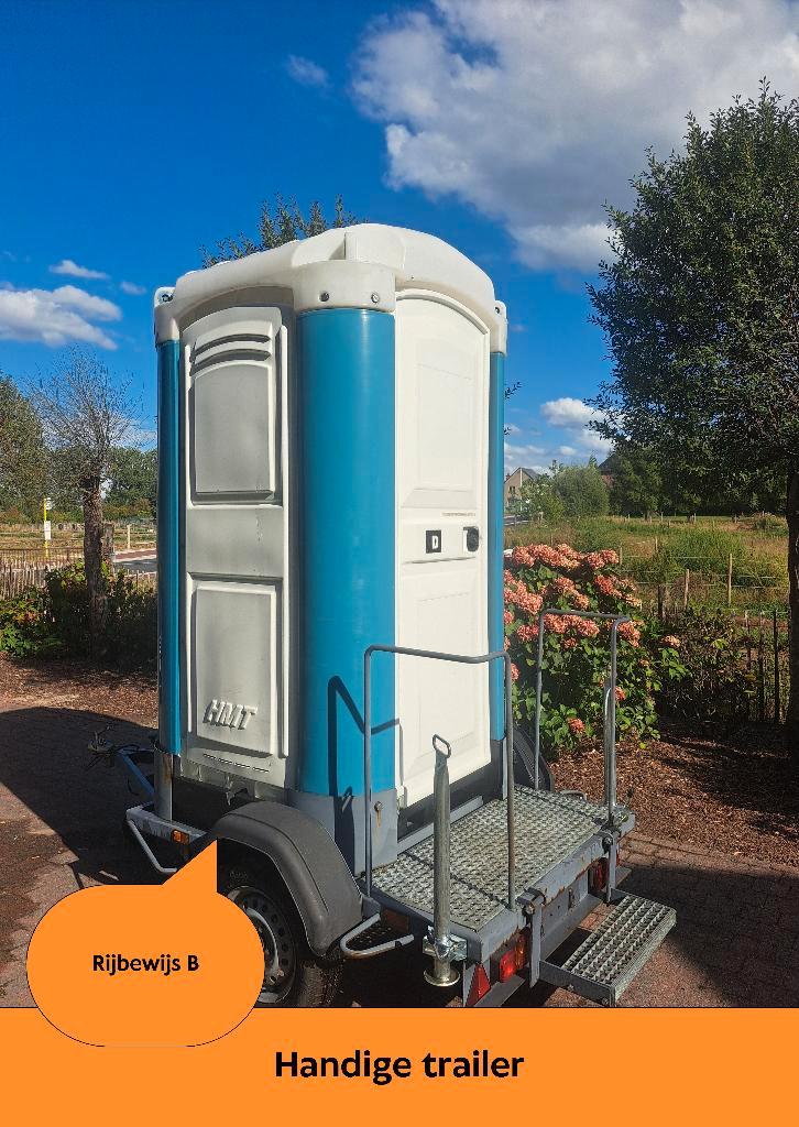TE HUUR - Toiletwagen / WC Wagen / Mobiel toilet, Hobby & Loisirs créatifs, Articles de fête | Location, Comme neuf, Enlèvement