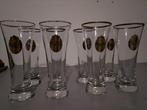 8 CARLSBERG GLAZEN TE KOOP, Verzamelen, Ophalen of Verzenden, Gebruikt, Bierglas