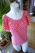 tof rood wit vogel T-shirt, Gsus, Ophalen of Verzenden, Korte mouw, Maat 36 (S)