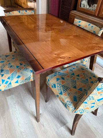 Art deco vintage tafel 120x80cm beschikbaar voor biedingen