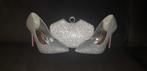 Pumps met clutch!!!!, Kleding | Dames, Schoenen, Pumps, Ophalen of Verzenden, Zo goed als nieuw, Grijs