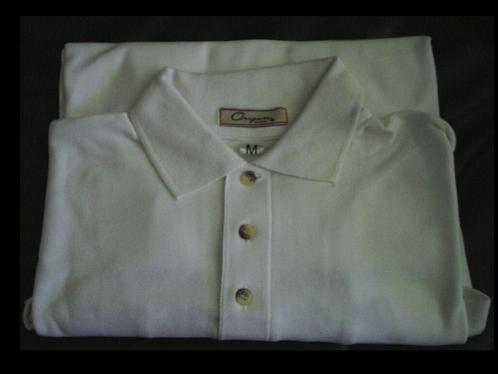 OREGON BAMBOO poloshirt in gebroken wit - M - nieuw., Kleding | Heren, Polo's, Nieuw, Maat 48/50 (M), Wit, Ophalen of Verzenden