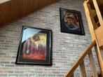 2 schilderijen van Demonseau Fernand, Antiek en Kunst, Kunst | Schilderijen | Klassiek, Ophalen
