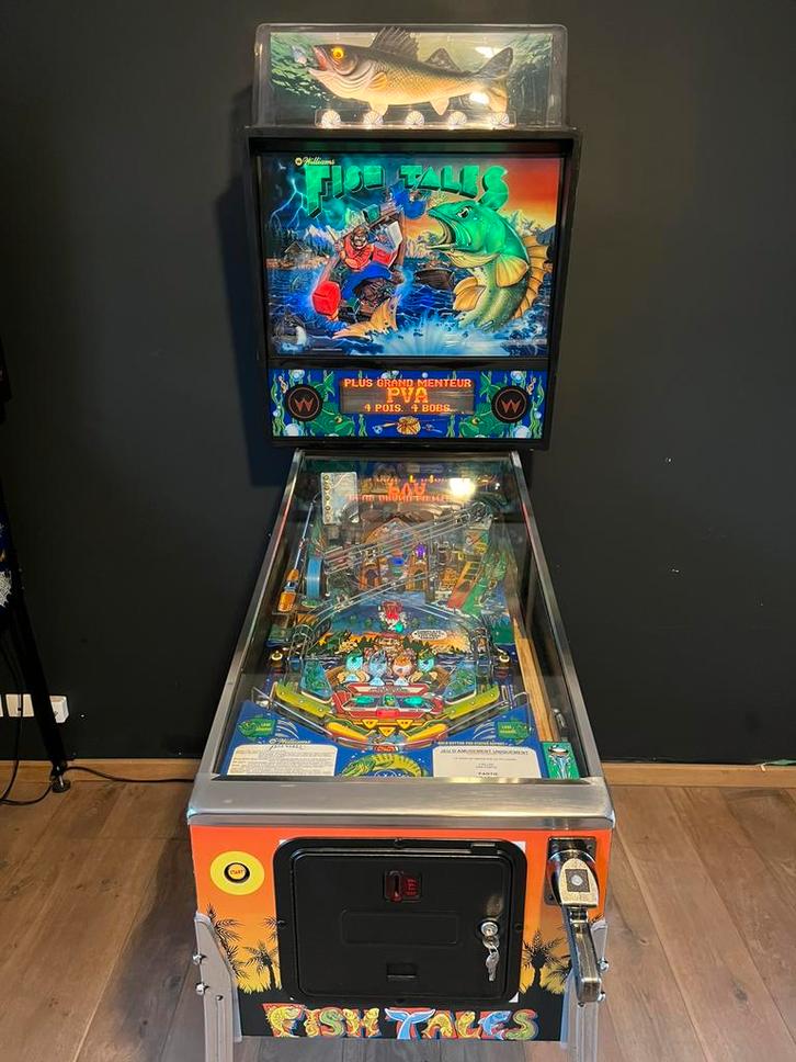 Superbe flipper fish Tales de Williams 1992 excellent etat, Verzamelen, Automaten | Flipperkasten, Zo goed als nieuw, Elektronisch