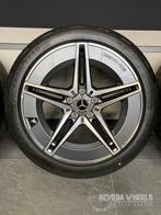 18” originele Mercedes C W206 AMG breedset velgen + banden, Auto-onderdelen, Banden en Velgen, 18 inch, Gebruikt, Banden en Velgen