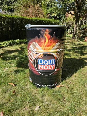 Liqui Moly barrel – stoere blikvanger beschikbaar voor biedingen