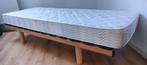 Lattenbodem 70cm op poten met matras, Huis en Inrichting, Ophalen, Zo goed als nieuw, Matras, 200 cm