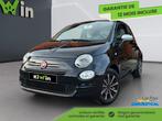 Fiat 500 - 1.2i Garantie 12 mois, Auto's, USB, Stof, 4 cilinders, Zwart