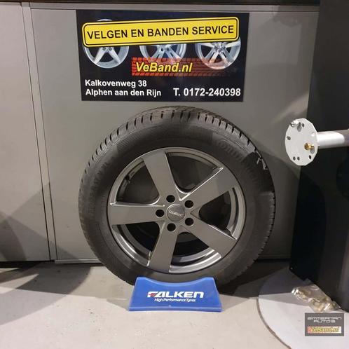 Winterbanden met stalen velgen VW Tiguan, Auto-onderdelen, Banden en Velgen, Banden en Velgen, Winterbanden, 17 inch, 235 mm, Personenwagen