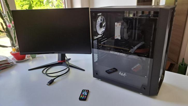 Koopje , gamepc windows 11 i7 rtx 3070oc, Computers en Software, Windows Laptops, Gebruikt, SSD, 4 Ghz of meer, Azerty, Met videokaart