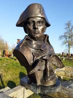 SUPERBE BUSTE DE NAPOLEON EN BRONZE SUR SOCLE MARBRE, Enlèvement ou Envoi, Bronze