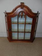 Oud vitrine kastje in notenhout, Antiek en Kunst, Antiek | Meubels | Kasten, Ophalen