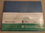 Exacompta, Piqûre à colonnes, 9 colonnes, 6090E, Ophalen of Verzenden, Nieuw in verpakking