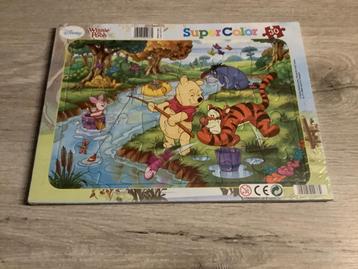 Puzzle Disney Winnie l'ourson en duo (Nouveau) (30 pièces), Envoi, 10 à 50 pièces, Neuf, 2 à 4 ans