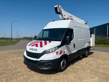Iveco Daily L2H2 156cv/15 m hoogwerker /37181,8€ excl. BTW  beschikbaar voor biedingen