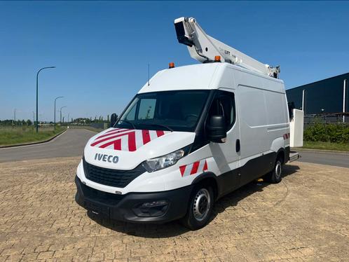 Iveco Daily L2H2 156cv/15 m hoogwerker /37181,8€ excl. BTW, Auto's, Bestelwagens en Lichte vracht, Bedrijf, Te koop, ABS, Airbags