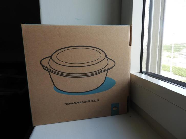 tupperware premiaglas, Huis en Inrichting, Keuken | Tupperware, Nieuw, Schaal, Blauw, Ophalen of Verzenden