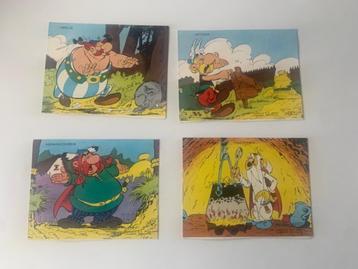 Asterix - Milkana - 4 kartonnen figuren