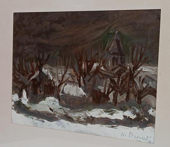GABY DE PAUW (1924-2000) schilderij (9), Antiek en Kunst, Kunst | Schilderijen | Modern, Ophalen