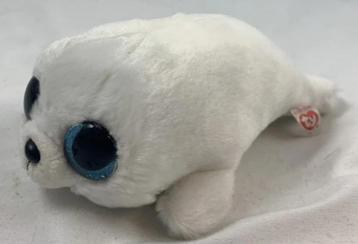 Ty Beanie Boo Icy zeehond knuffel 20cm wit 2015 knuffeldier beschikbaar voor biedingen