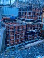 Stormpannen pottelberg, Doe-het-zelf en Bouw, Dakpannen en Dakbedekking, Ophalen, Gebruikt, Steen of Klei, Zwart