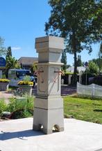 Kolossale Franse dorpspomp pilaar, Tuin en Terras, Ophalen, Nieuw, Beton, Fontein