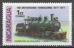 Nicaragua 1978 - Yvert 1098 - 100 jaar Spoorwegen - 1 c (PF), Postzegels en Munten, Postzegels | Amerika, Verzenden, Postfris