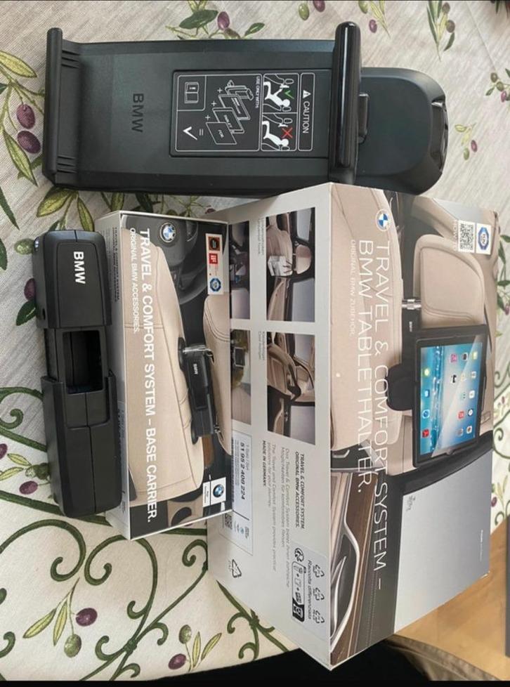 BMW TRAVEL & COMFORT ENTERTAINMENT SEAT + HEADRESTS BASE, Telecommunicatie, Telefoonhouders, Nieuw, Auto, Ophalen of Verzenden