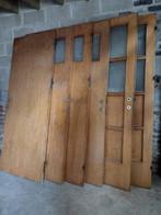 9 Portes intérieures, 200 à 215 cm, Verre, Enlèvement, Utilisé