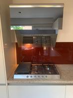 HOOGGLANS DESIGN KEUKEN INCLUSIEF APPARATUUR, Huis en Inrichting, Keuken | Complete keukens, Ophalen, Wit, Hoekkeuken, Graniet of Steen