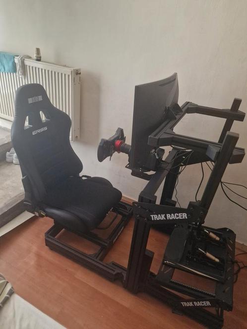 Simracing complete set trakracer simagic moza, Games en Spelcomputers, Games | Pc, Zo goed als nieuw, Racen en Vliegen, 1 speler