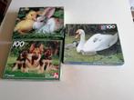 3 puzzles amusants de 100 pièces pour enfants, Enfants & Bébés, Comme neuf, Plus de 50 pièces, Enlèvement ou Envoi