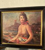 Tableau will sur toile antiquité, Antiquités & Art, Art | Peinture | Classique, Enlèvement