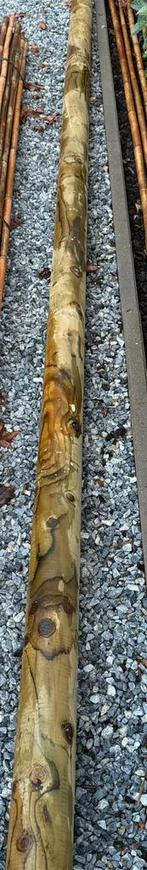 Houten paal, Tuin en Terras, Palen, Balken en Planken, Ophalen, Zo goed als nieuw
