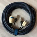 Cable combo alimentation et XLR 3 6m, Muziek en Instrumenten, Kabels en Stekkers, Ophalen of Verzenden, Gebruikt