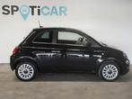 Fiat 500, Auto's, Zwart, Zwart, Hybride Elektrisch/Benzine, Parkeersensor