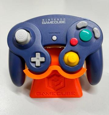 Originele Nintendo Gamecube controller + oranje standaard