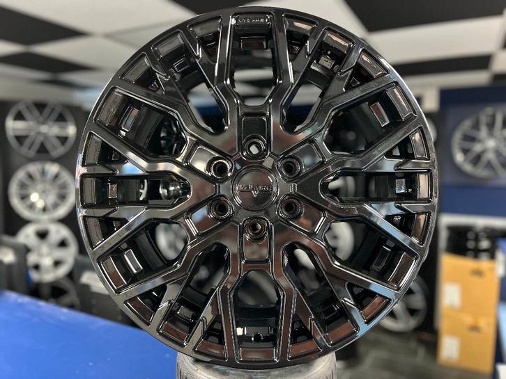 IN STOCK: NIEUWE set 18 inch 6x120  alu sport velgen Ford VW, Auto-onderdelen, Banden en Velgen, Velg(en), Zomerbanden, 18 inch
