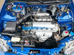 Del Sol 1.6 ESI SOHC VTEC - Origineel - 54.486 km, Auto's, Honda, Stof, 4 cilinders, Cabriolet, Blauw