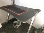 Bureau gaming met gaming bureaustoel, Huis en Inrichting, Bureaus, Ophalen, Zo goed als nieuw, Bureau