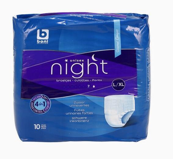 Couches et serviettes BONI Incontinence -nuit L/XL -50%, Divers, Matériel Infirmier, Neuf, Enlèvement