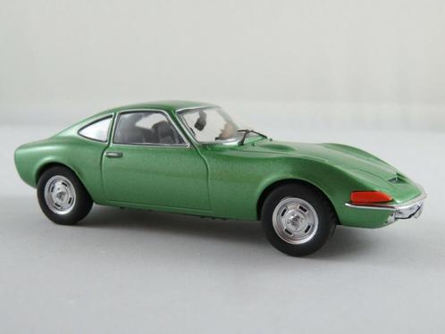 1:43 IXO CLC318N Opel GT 1969-1973 met.groen, Hobby & Loisirs créatifs, Voitures miniatures | 1:43, Neuf, Voiture, Enlèvement ou Envoi
