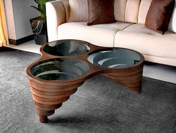 Table basse centrale Symphony, design Galaxy orta sehpa beschikbaar voor biedingen