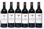 6 Flessen Chateau De Fieuzal 2004, Frankrijk, Nieuw, Ophalen of Verzenden, Rode wijn